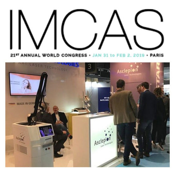 The team at Asclepion at IMCAS in Paris.